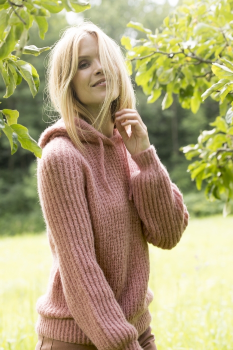 DSA - Carin Hettegenser Varm Rosa 80-11