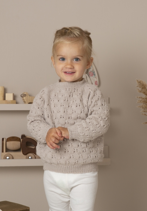 Viking - Firkløver Genser Sand 2132-1B