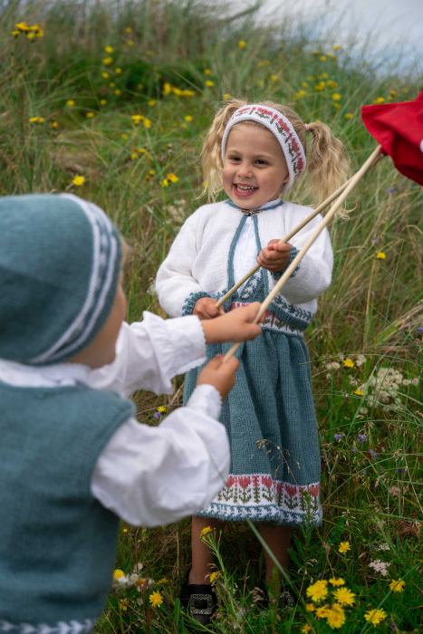 Stas Festdräkt med klänning, bolero och hårband