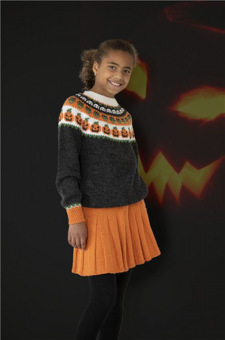 Viking - Halloween Genser, foldeskjørt & lue 2131-2a