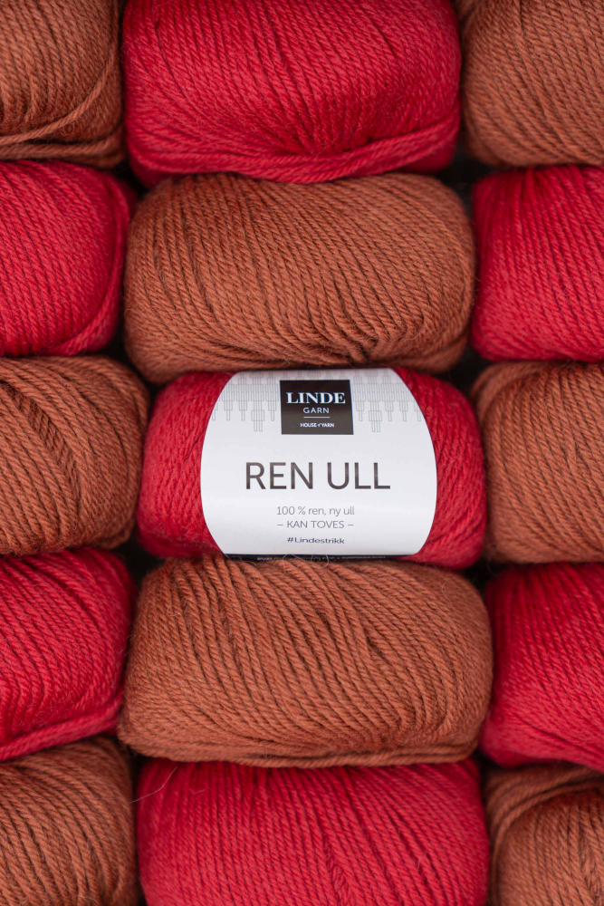 Yarnmania.se Linde Garn Ren Ull