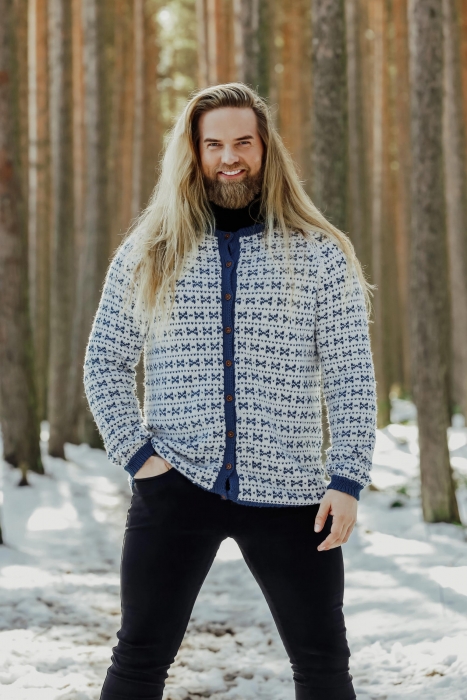 Gnist Herrejakke av Lasse Matberg & Strikkemekka