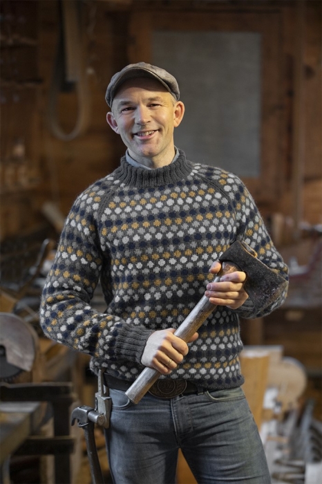 Viking - "Oppfinner"-genser 2010-1E Mørk Grå