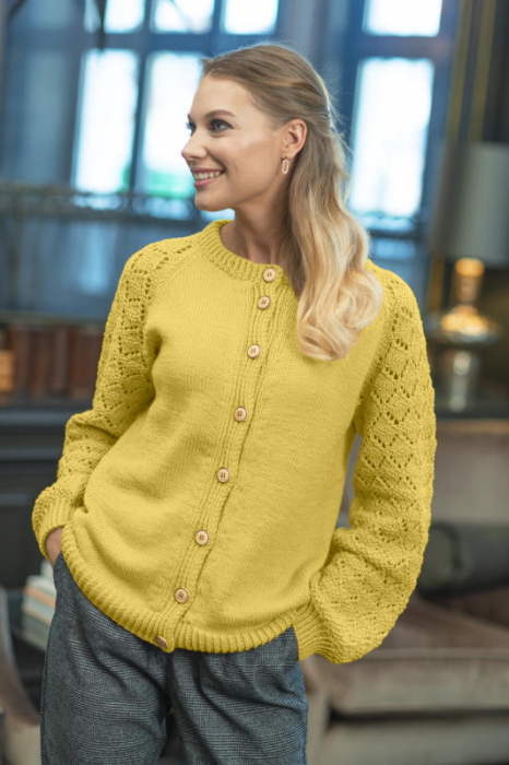 Dale - Lilje Jakke Gul 429-14B (Lerke)