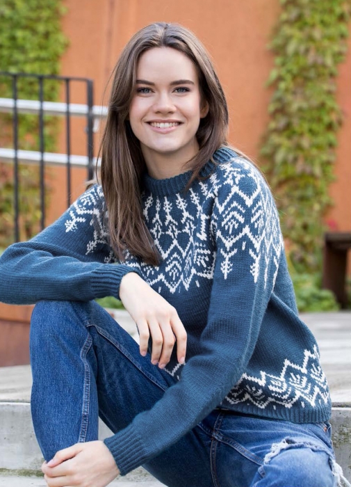 HOY -  Karen Genser Blå og Natur 