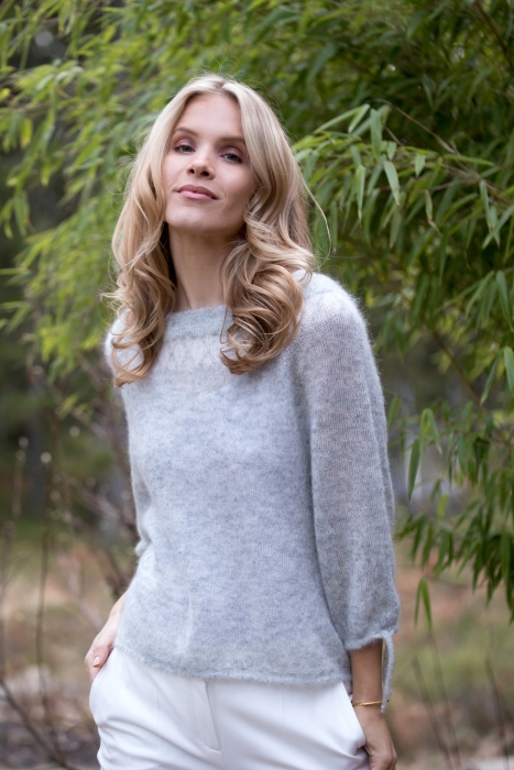 Dale - Veil Jumper Lys Grå 408-13