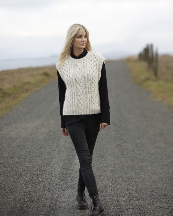 Viking - «Sammen»-vest Naturhvit 2035-9c