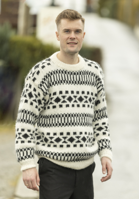 Viking - Stokki Genser Naturhvit 2316-3a (Unisex)