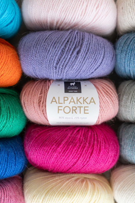 Garnpaket - DSA - Alpakka Forte 10 st