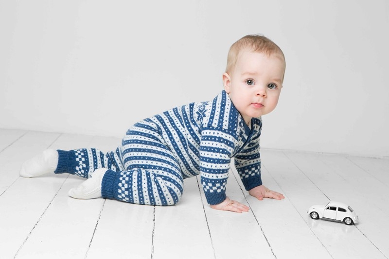 Viking - Dress i baby ull 1404-2
