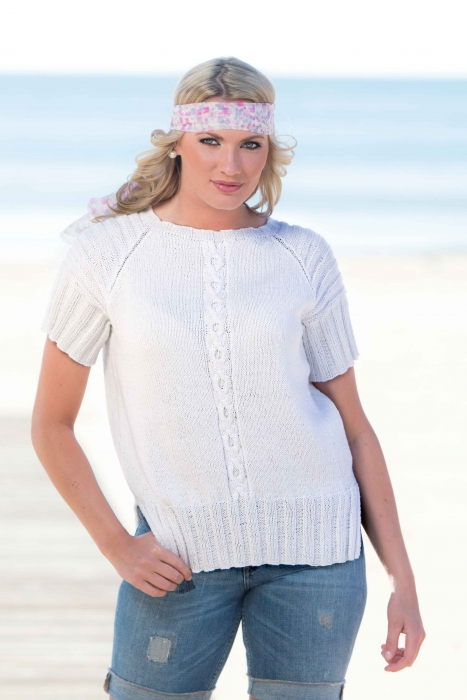 Topp med raglan 1407-8 