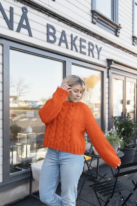 Darling Genser Oransje 